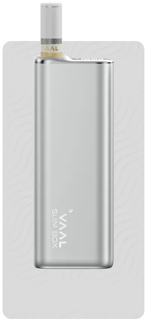 VAAL Slim Box silver colorway