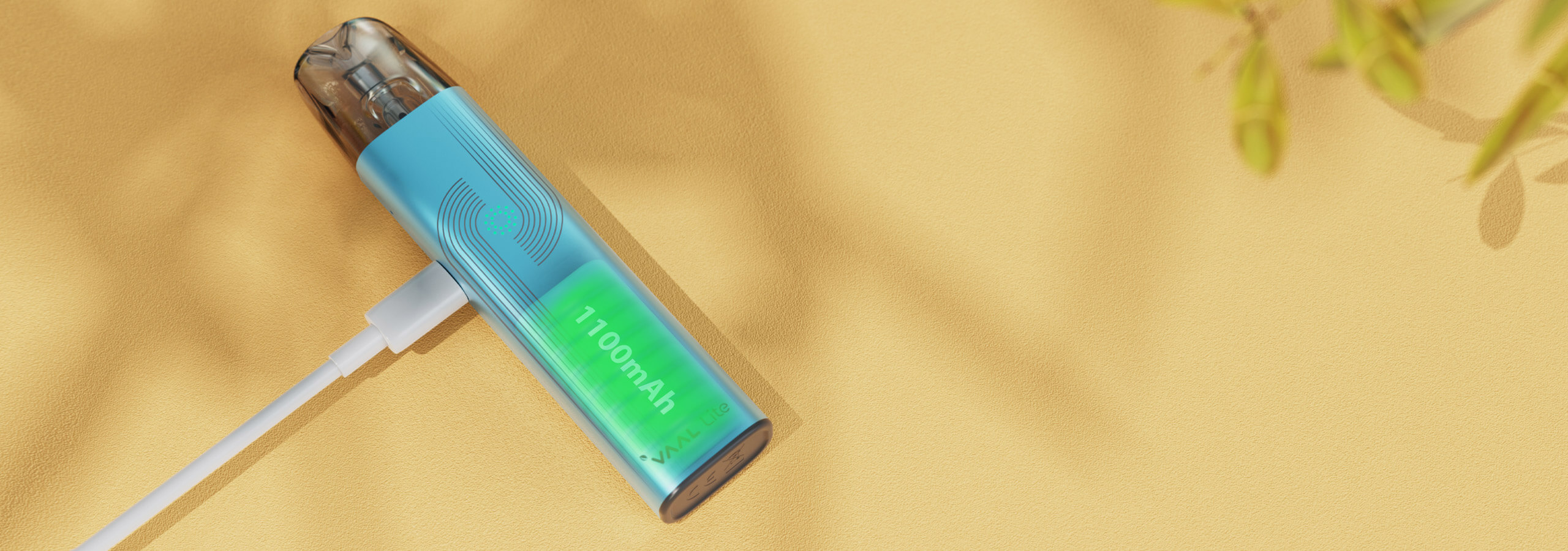 Long-lasting Power with 1100mAh Battery