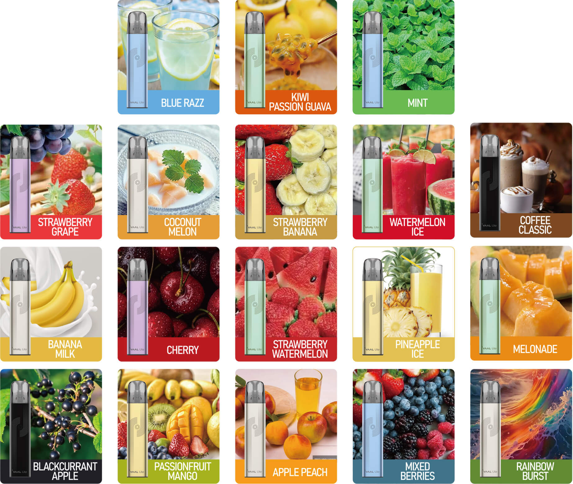 18 Flavours, Ready To Use